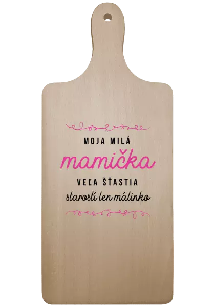 Doštička Moja milá mamička