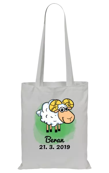 Látková taška Beran 21. 3. až 20. 4.