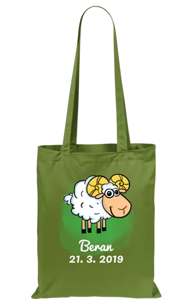 Látková taška Beran 21. 3. až 20. 4.