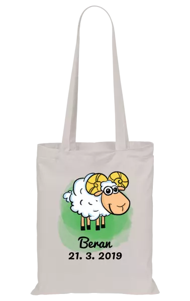 Látková taška Beran 21. 3. až 20. 4.