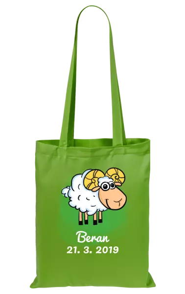 Látková taška Beran 21. 3. až 20. 4.