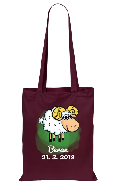 Látková taška Beran 21. 3. až 20. 4.