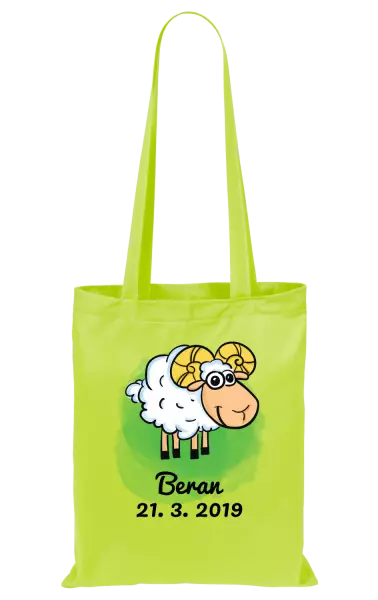 Látková taška Beran 21. 3. až 20. 4.
