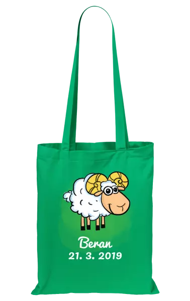 Látková taška Beran 21. 3. až 20. 4.