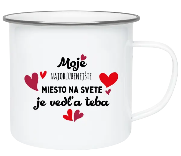 Plecháčik Moje najobľúbenejšie miesto na svete je vedľa teba