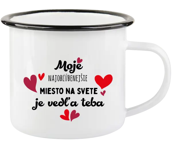 Plecháčik Moje najobľúbenejšie miesto na svete je vedľa teba