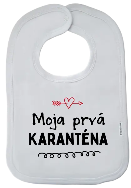 Detský podbradník Moja prvá karanténa