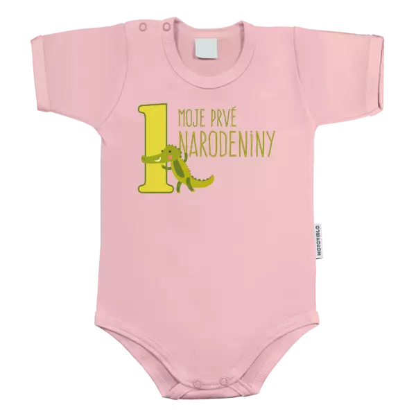 Detské body Moje prvé narodeniny - krokodil