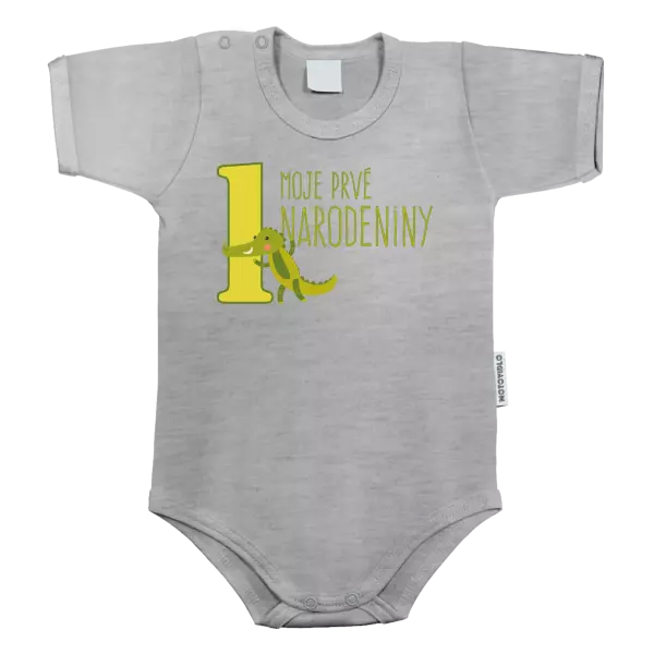 Detské body Moje prvé narodeniny - krokodil
