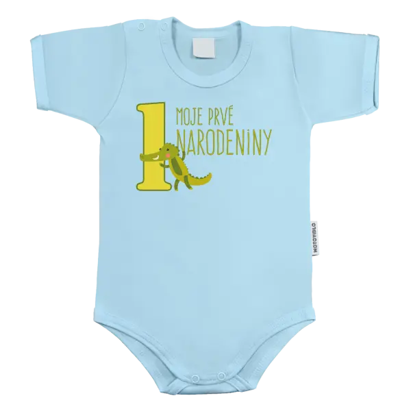 Detské body Moje prvé narodeniny - krokodil