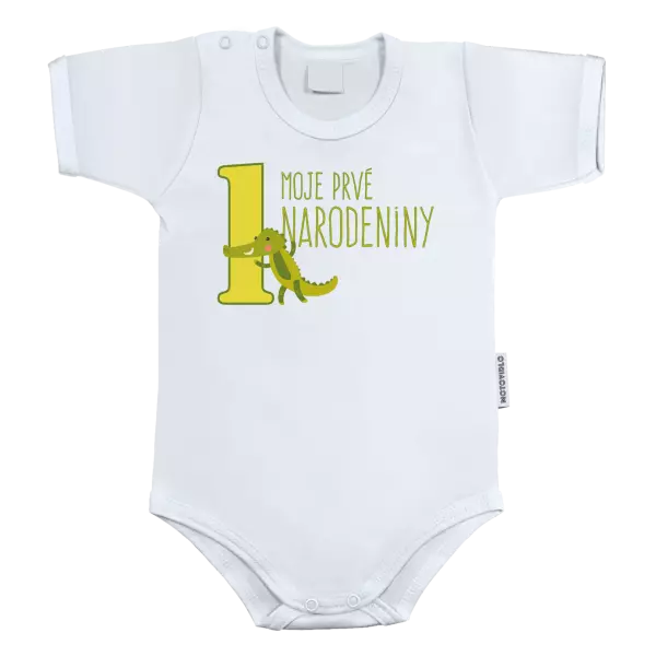 Detské body Moje prvé narodeniny - krokodil