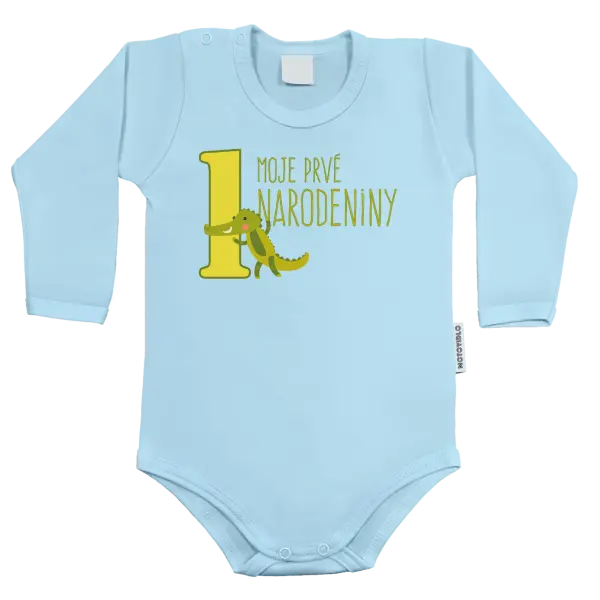 Detské body Moje prvé narodeniny - krokodil