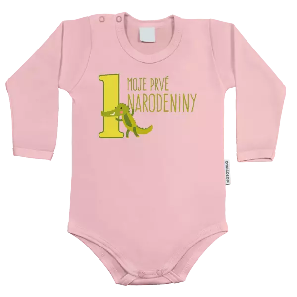 Detské body Moje prvé narodeniny - krokodil