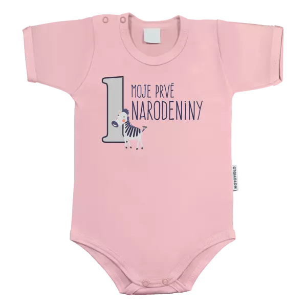Detské body Moje prvé narodeniny - zebra