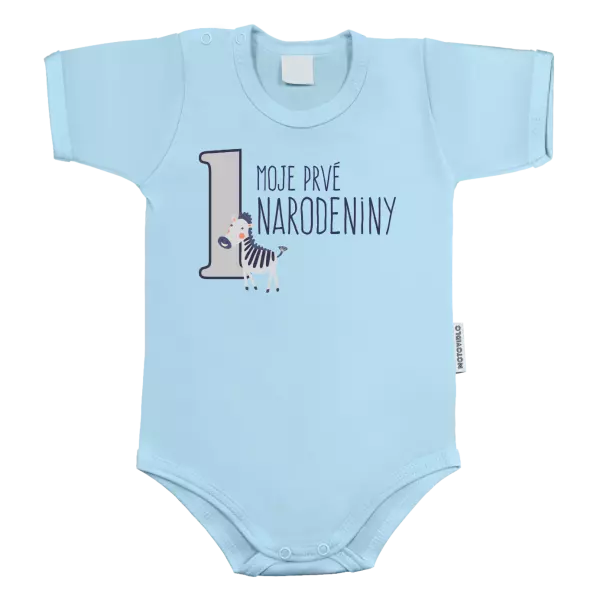 Detské body Moje prvé narodeniny - zebra
