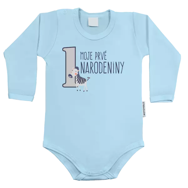 Detské body Moje prvé narodeniny - zebra