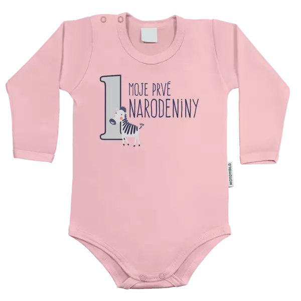 Detské body Moje prvé narodeniny - zebra