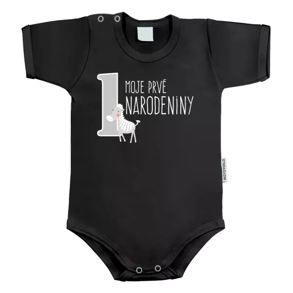 Detské body Moje prvé narodeniny - zebra