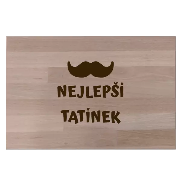 Bukové prkénko Nejlepší tatínek