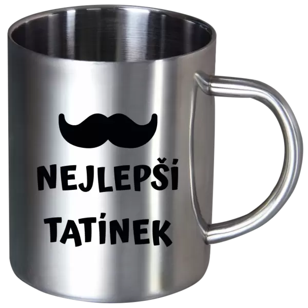 Nerezový hrnek Nejlepší tatínek