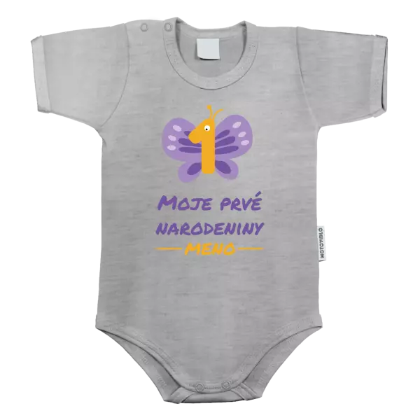 Detské body Moje prvé narodeniny s motýlikom