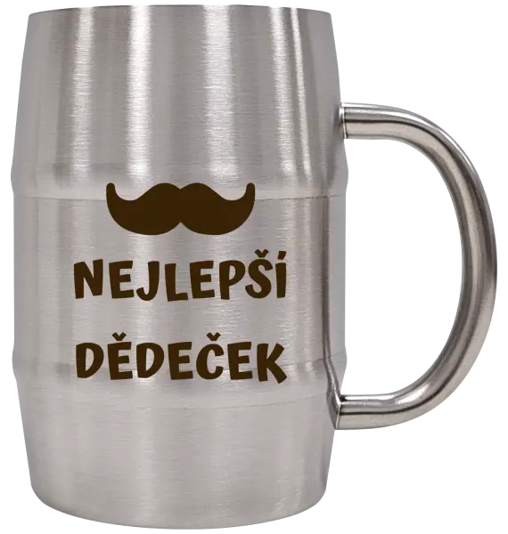 Nerezový chladicí půllitr Nejlepší dědeček