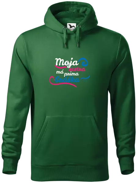 Pánska mikina Moja sestra má prima bráška