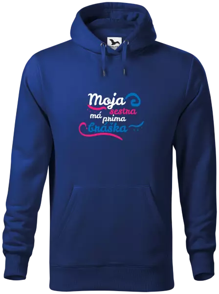 Pánska mikina Moja sestra má prima bráška