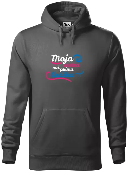 Pánska mikina Moja sestra má prima bráška