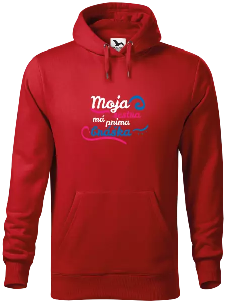 Pánska mikina Moja sestra má prima bráška