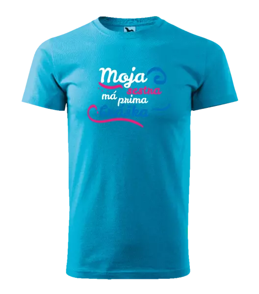 Pánske tričko Moja sestra má prima bráška