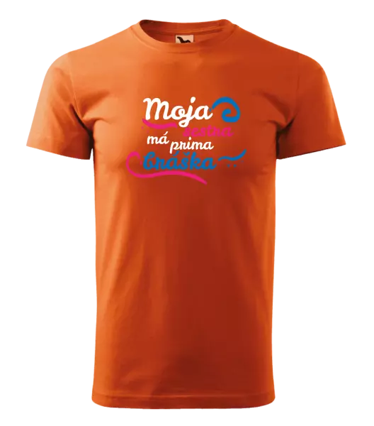 Pánske tričko Moja sestra má prima bráška