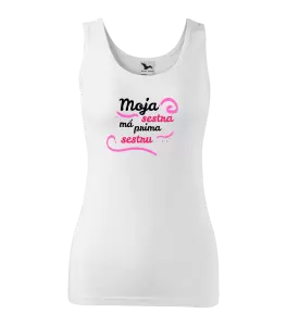 Dámske tielko Moja sestra má prima sestru