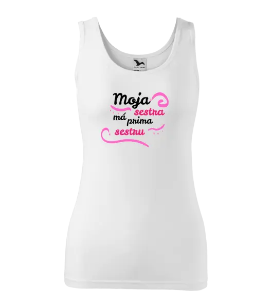 Dámske tielko Moja sestra má prima sestru