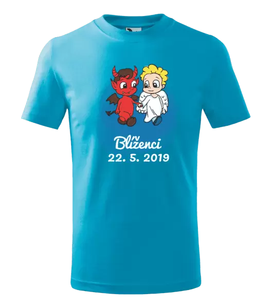 Dětské tričko Blíženci 22. 5. až 21. 6.