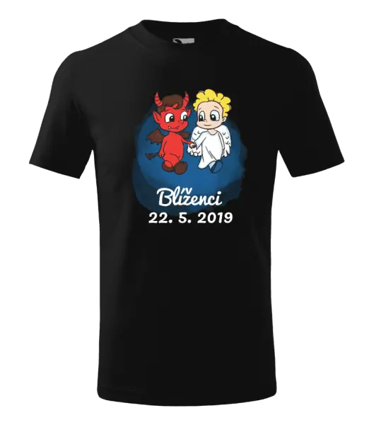 Dětské tričko Blíženci 22. 5. až 21. 6.