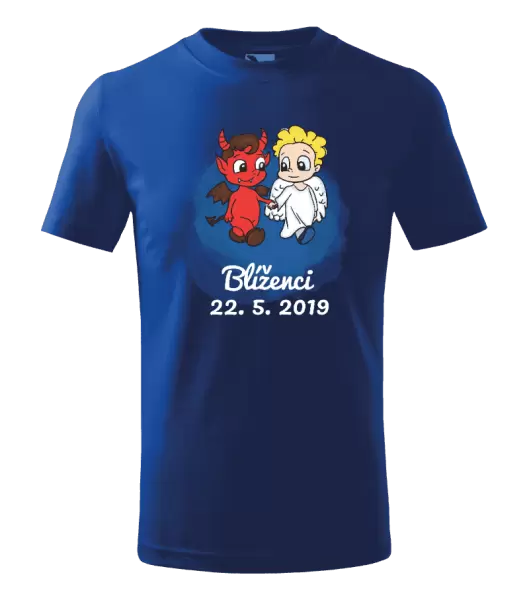 Dětské tričko Blíženci 22. 5. až 21. 6.