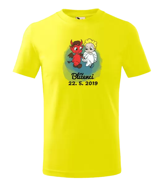 Dětské tričko Blíženci 22. 5. až 21. 6.