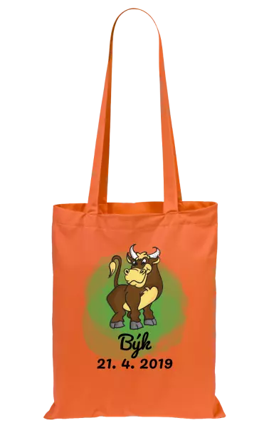 Látková taška Býk 21. 4. až 21. 5.