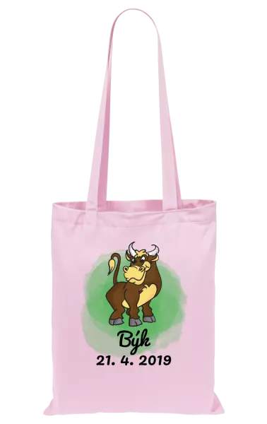 Látková taška Býk 21. 4. až 21. 5.