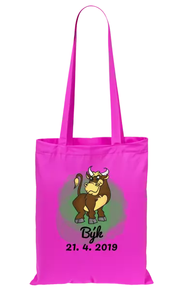 Látková taška Býk 21. 4. až 21. 5.