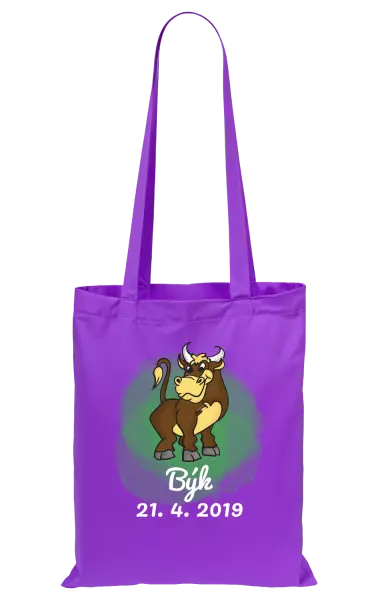 Látková taška Býk 21. 4. až 21. 5.