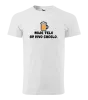 Pánske tričko Moje telo by pivo chcelo