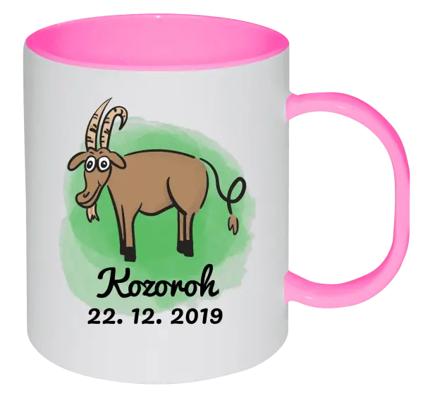 Plastový hrnek Kozoroh