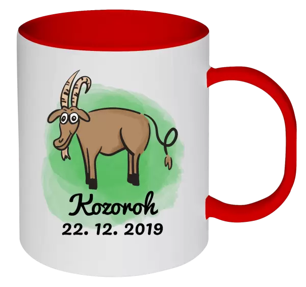 Plastový hrnek Kozoroh