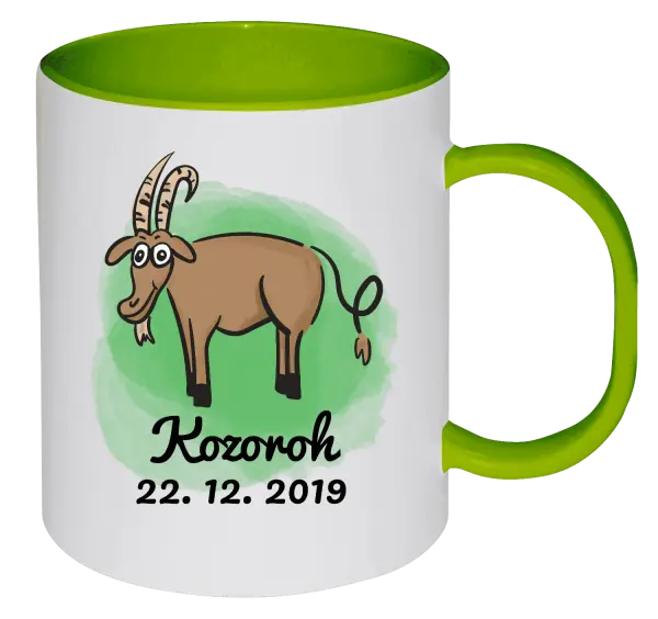Plastový hrnek Kozoroh