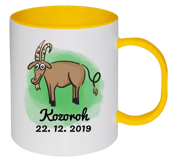 Plastový hrnek Kozoroh