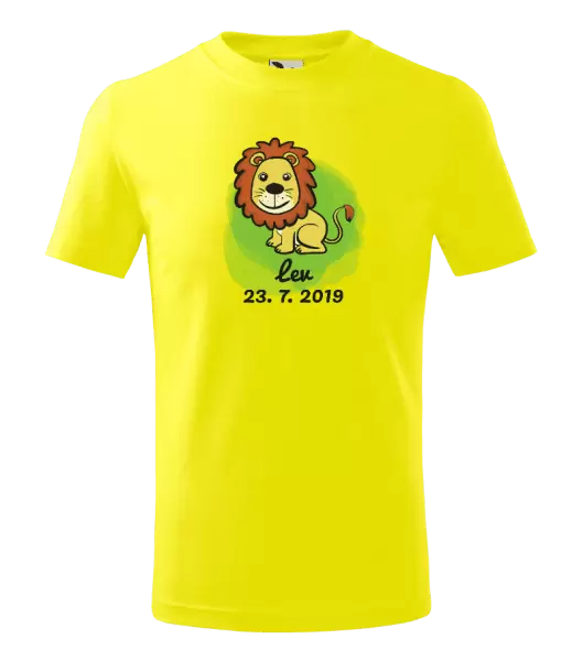 Dětské tričko Lev
