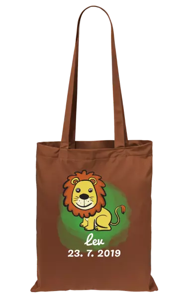 Látková taška Lev
