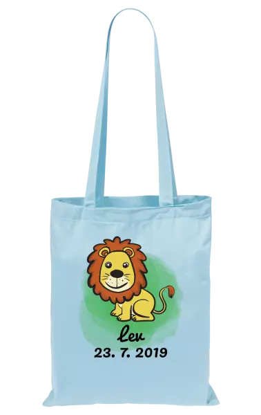 Látková taška Lev
